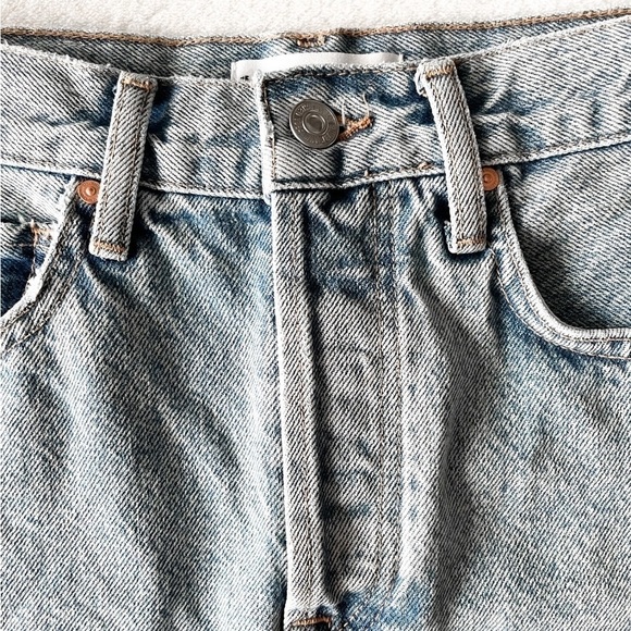 Mango Paneled Dual Denim Skirt - Picture 3 of 11